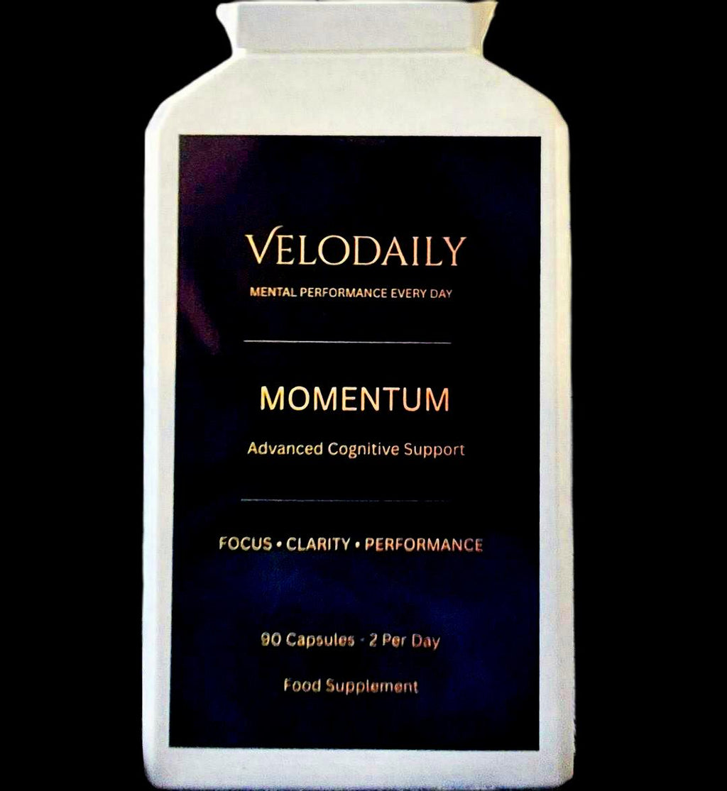 Velodaily Momentum — Cognitive Focus Supplement | 90 Capsules, 45-Day Supply